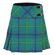Skirt, Ladies Billie Kilt, Washable, Johnston/e Tartan
